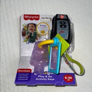 Fisher-Price Colorful Play & Go Keys